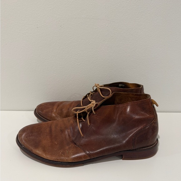 Men\'s Brown Leather Chukka Boots – Classic Lace-Up Style main image 6